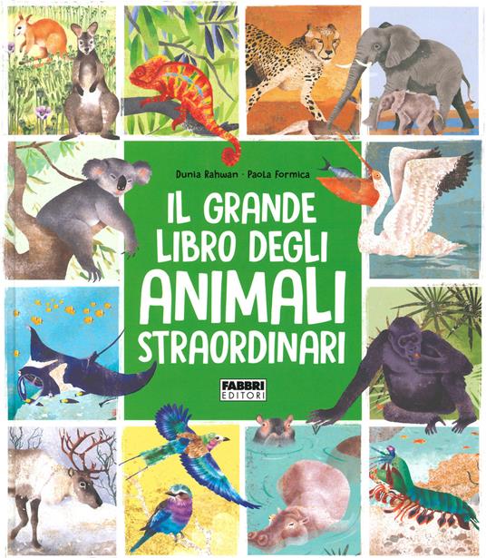 Il grande libro degli animali straordinari - Dunia Rahwan,Paola Formica - copertina