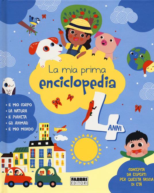La mia prima enciclopedia. 4 anni. Ediz. a colori - Olivia Cosneau - copertina