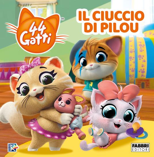 Il ciuccio di Pilou. 44 gatti. Ediz. a colori - copertina