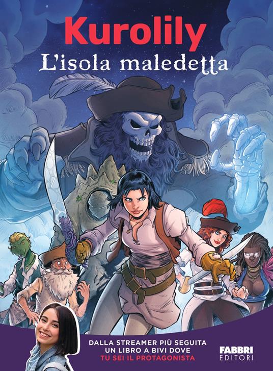 L'isola maledetta. Libro game - Kurolily - copertina