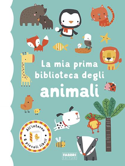 La mia prima biblioteca degli animali. Ediz. a colori - copertina
