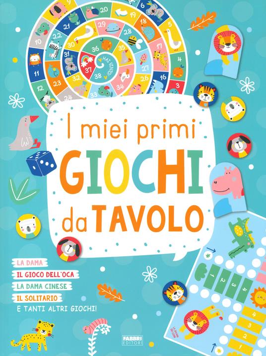 I miei primi giochi da tavolo. Ediz. a colori - copertina