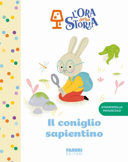 Il coniglio sapientino. L'ora della storia. Ediz. a colori - copertina