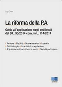 La riforma della P.A. - Luigi Oliveri - copertina