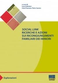 «Social link». Ricerche e azioni sui ricongiungimenti familiari dei minori - copertina