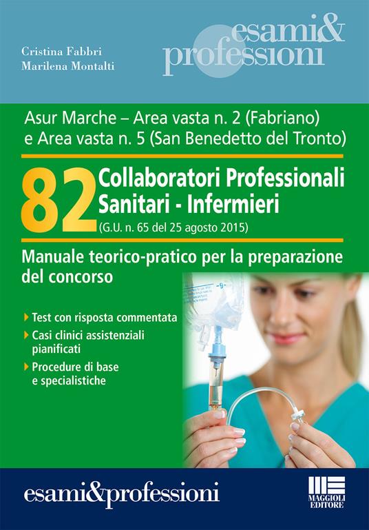 82 collaboratori professionali sanitari-infermieri - Cristina Fabbri,Marilena Montalti - copertina