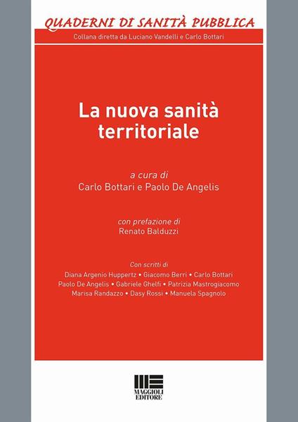 La nuova sanità territoriale - copertina