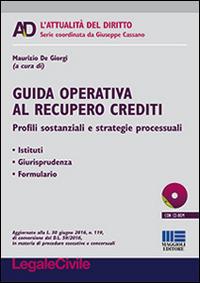 Guida operativa al recupero crediti - Maurizio De Giorgi - copertina