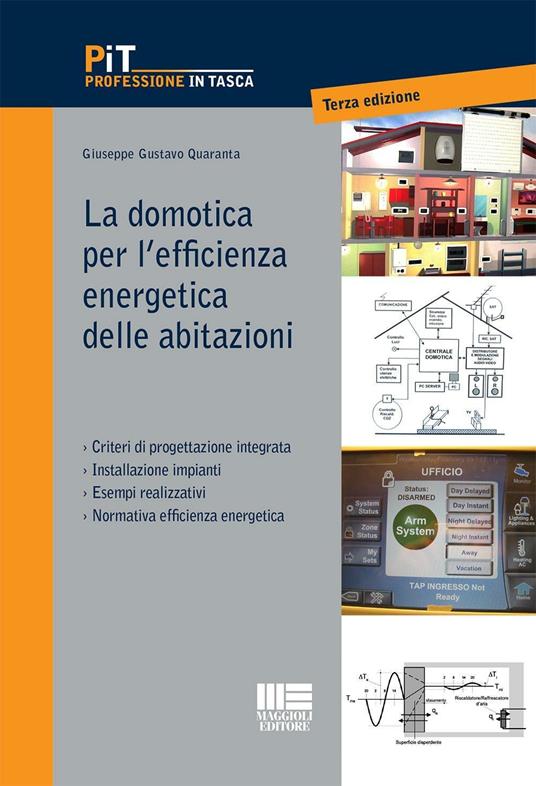 La domotica per l'efficienza energetica delle abitazioni - Giuseppe G. Quaranta - copertina