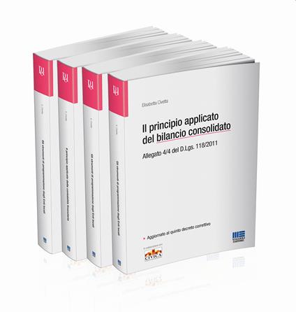 I quattro principi contabili applicati - Elisabetta Civetta - copertina