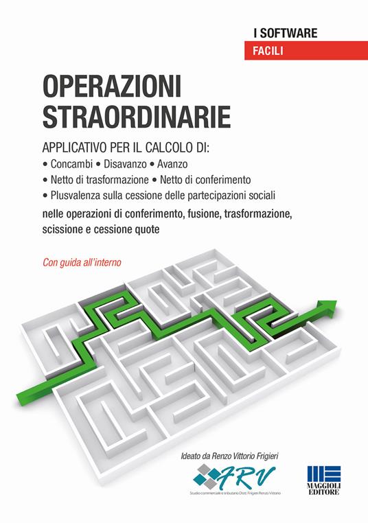 Operazioni straordinarie. CD-ROM - Renzo Vittorio Frigieri - copertina