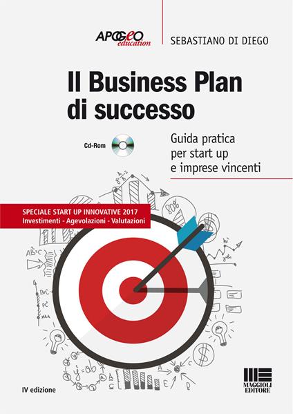 Business plan di successo. Guida pratica per start-up e imprese vincenti. Con CD-ROM - Sebastiano Di Diego - copertina
