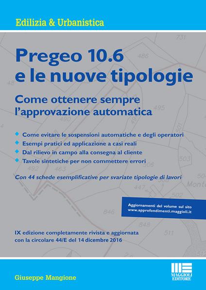 Pregeo 10.6 e le nuove tipologie - Giuseppe Mangione - copertina