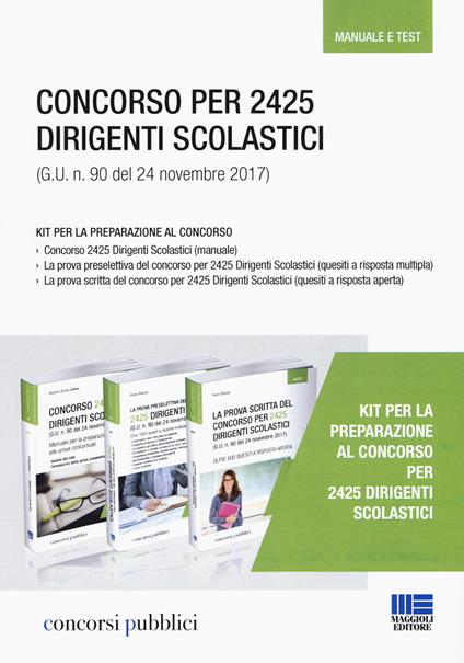 Kit concorso dirigente scolastico - Rosanna Calvino - copertina