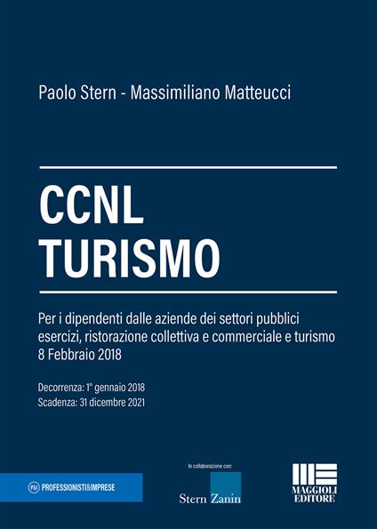CCNL turismo - Paolo Stern,Massimiliano Matteucci - copertina