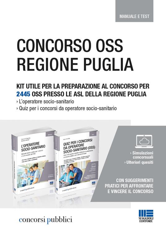 Kit per la preparazione al Concorso per 1789 OSS presso le ASL della Regione Puglia - copertina