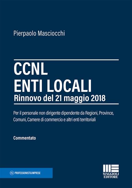 CCNL enti locali - Pierpaolo Masciocchi - copertina