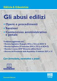 Gli abusi edilizi - Emanuele Montini - copertina