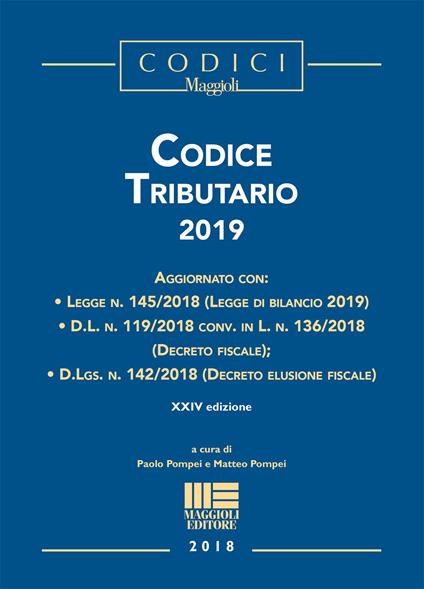 Codice tributario 2019 - copertina