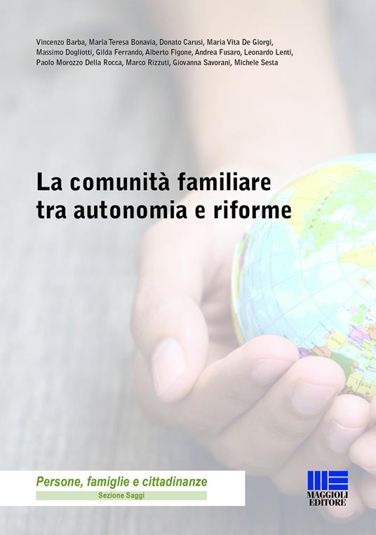 La comunità familiare tra autonomia e riforma - copertina