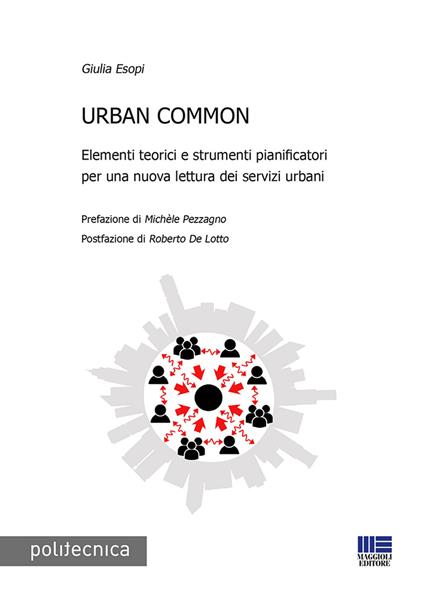 Urban common. Elementi teorici e strumenti pianificatori per una nuova lettura dei servizi urbani - Giulia Esopi - copertina