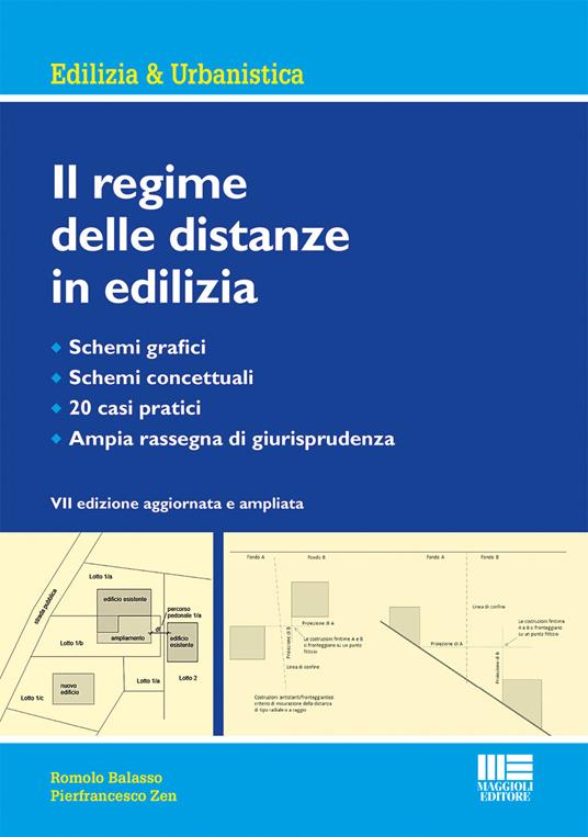 Il regime delle distanze in edilizia - Romolo Balasso,Pierfrancesco Zen - copertina