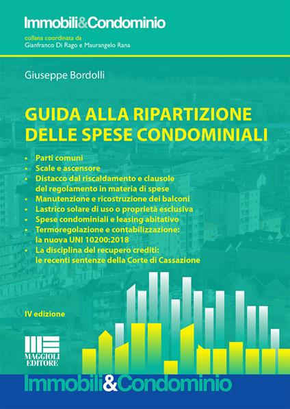 Guida alla ripartizione delle spese condominiali - Giuseppe Bordolli - copertina