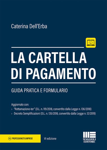 La cartella di pagamento - Caterina Dell'Erba - copertina