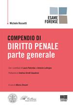 Compendio di diritto penale. Parte generale