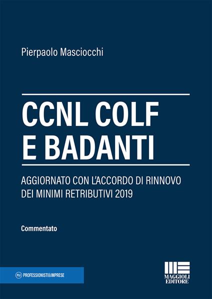 CCNL colf e Badanti - Pierpaolo Masciocchi - copertina