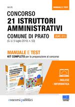 Concorso 21 istruttori amministrativi (cat. c1) Comune di Prato