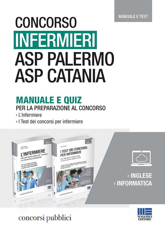 Concorso infermieri ASP Palermo e ASP Catania - Cristina Fabbri,Marilena Moltalti,Ivano Cervella - copertina