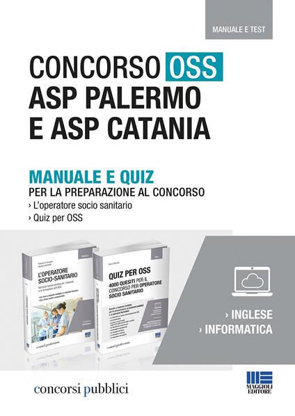 Concorso OSS ASP Palermo e ASP Catania - Patrizia Di Giacomo,Marilena Moltalti,Ivano Cervella - copertina