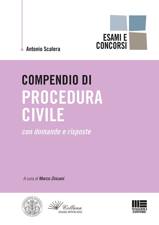 Compendio di procedura civile - Antonio Scalera - copertina