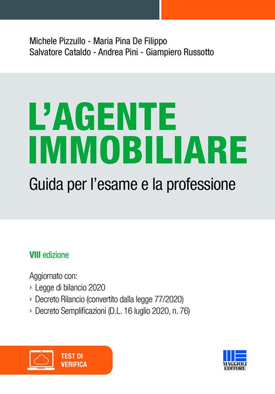 L' agente immobiliare. Guida per l'esame e la professione - Michele Pizzullo,Maria Pina De Filippo,Salvatore Cataldo - copertina