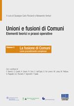 Unioni e fusioni di comuni elementi teorici e prassi operative. Vol. 2
