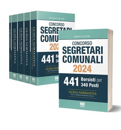 Concorso segretari comunali 2024. Guida normativa per l'amministrazione locale - Riccardo Narducci - copertina