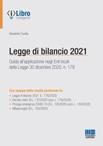 Legge di bilancio 2021