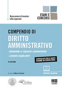 Compendio di diritto amministrativo - Biancamaria Consales,Lilla Laperuta - copertina