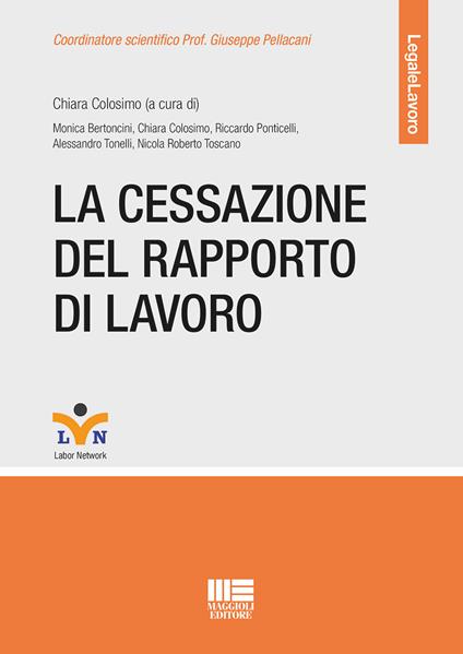 La cessazione del rapporto di lavoro - copertina