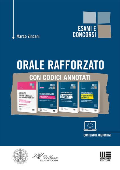 Orale rafforzato con codici annotati. Kit - Marco Zincani - copertina
