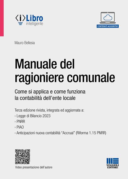 Manuale del ragioniere comunale - Mauro Bellesia - copertina