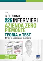 Concorso 226 Infermieri Azienda Zero Piemonte. Kit per la preparazione al concorso. Con software di simulazione