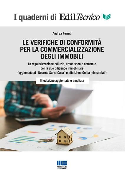 Le verifiche di conformità per la commercializzazione degli immobili - Andrea Ferruti - copertina