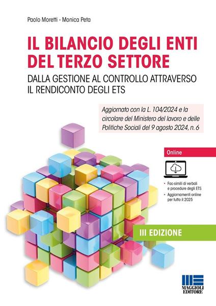 Il bilancio degli enti del terzo settore. Dalla gestione al controllo attraverso il rendiconto degli ETS - Paolo Moretti - copertina