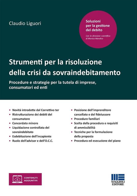 Strumenti per la risoluzione della crisi da sovraindebitamento. Procedure e strategie per la tutela di imprese, consumatori ed enti - Claudio Liguori - copertina