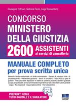 Concorso Ministero Giustizia Assistenti Giudiziari