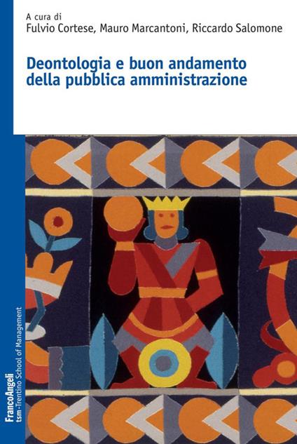 Deontologia e buon andamento della pubblica amministrazione - copertina