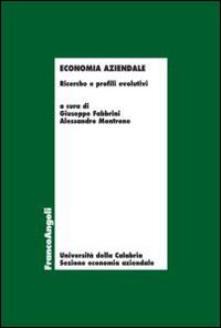 Economia aziendale. Ricerche e profili evolutivi - copertina