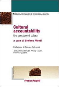 Cultural accountability. Una questione di cultura - copertina